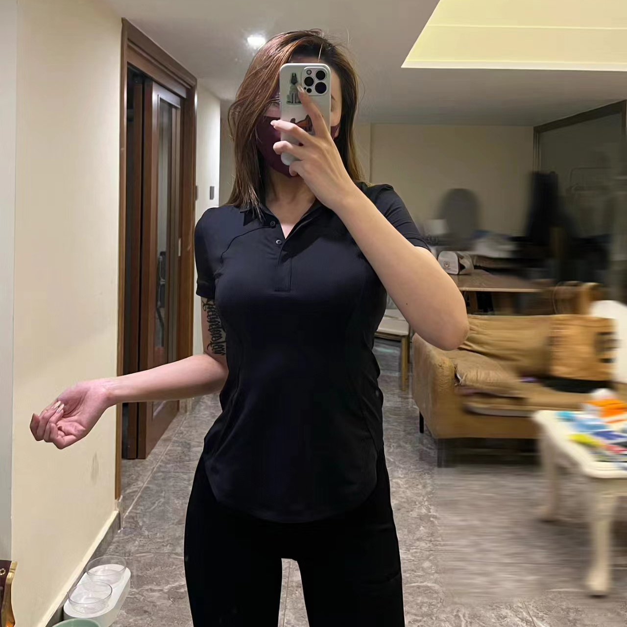 Crossfit G - LULU FLORA Women's POLO shirt tennis