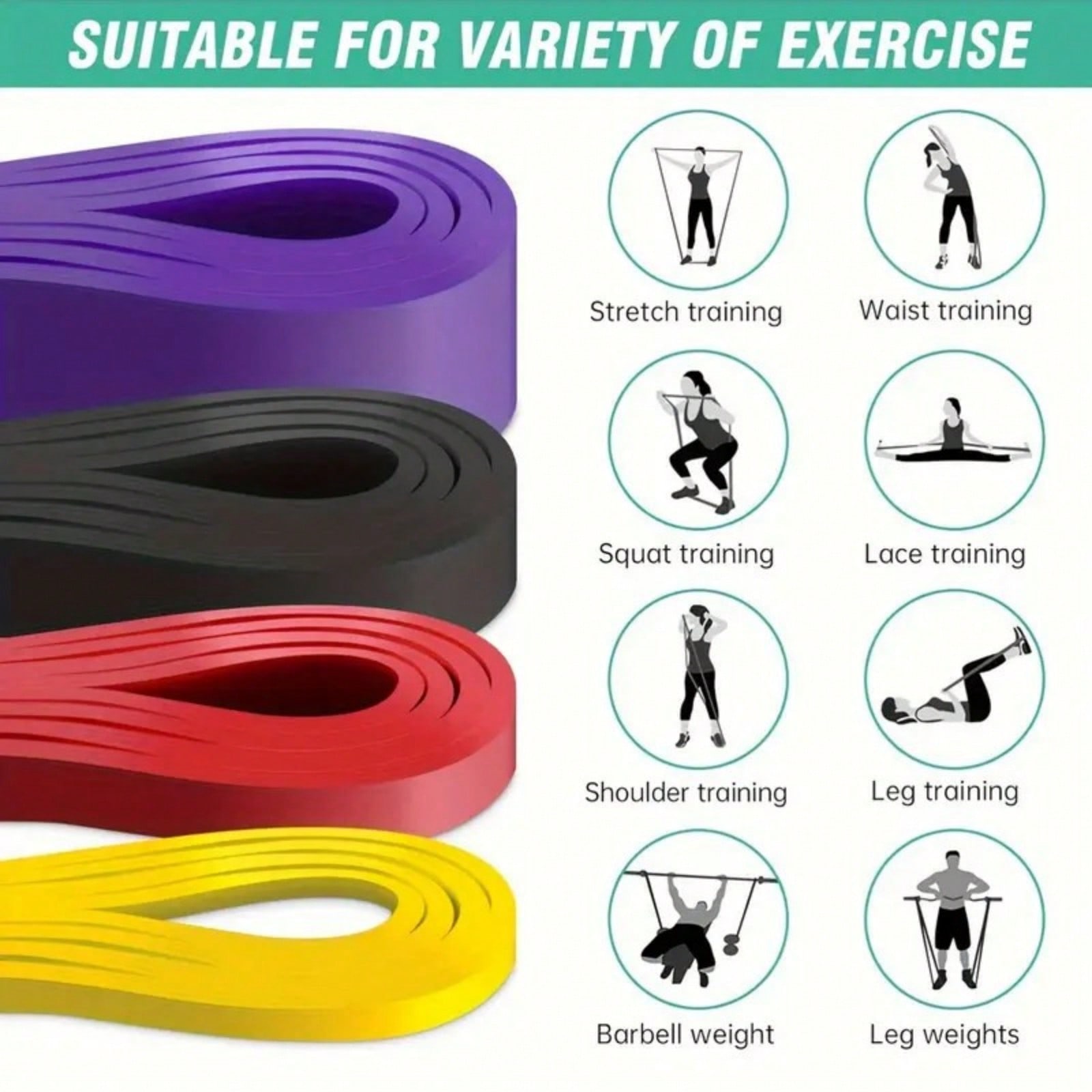 Resistance Bands For Working O - Pull Up Assist Band 评论和价格