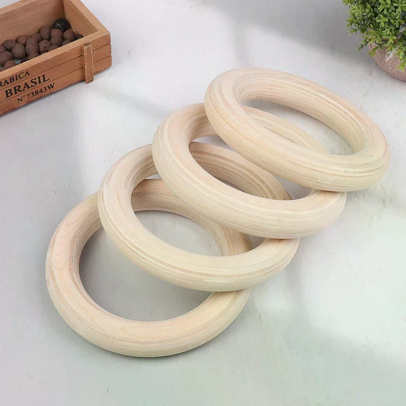 2Pcs/Pairs Wooden Ring Portabl - Gymnastic Ring Wood 评论和价格