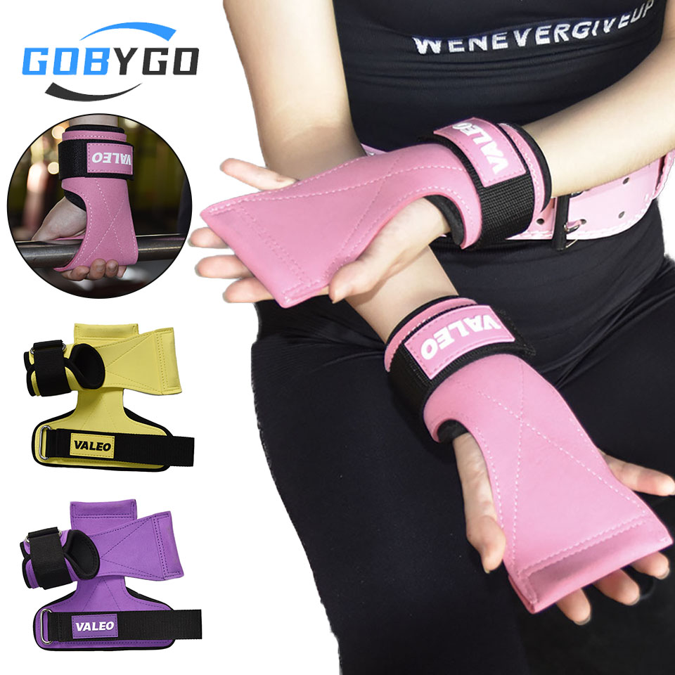 GOBYGO 1Pair Gym Palm Gloves S - Pull Up Assist Band 评论和价格
