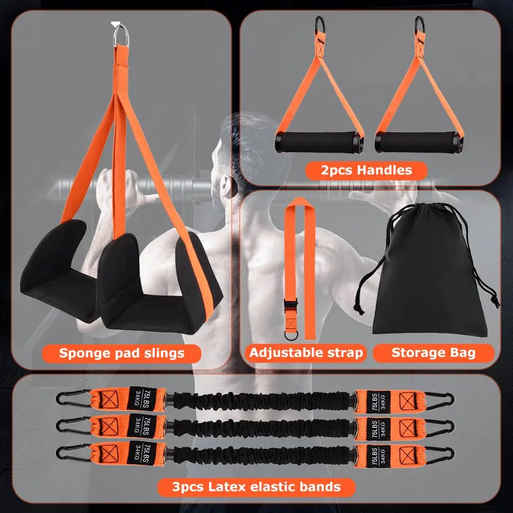 Pull Up Assistance Bands Set R - Pull Up Assist Band 评论和价格