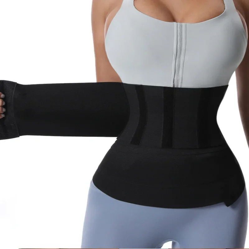 1/2PCS Waist Bandage Wrap Trim - Pull Up Assist Band 评论和价格
