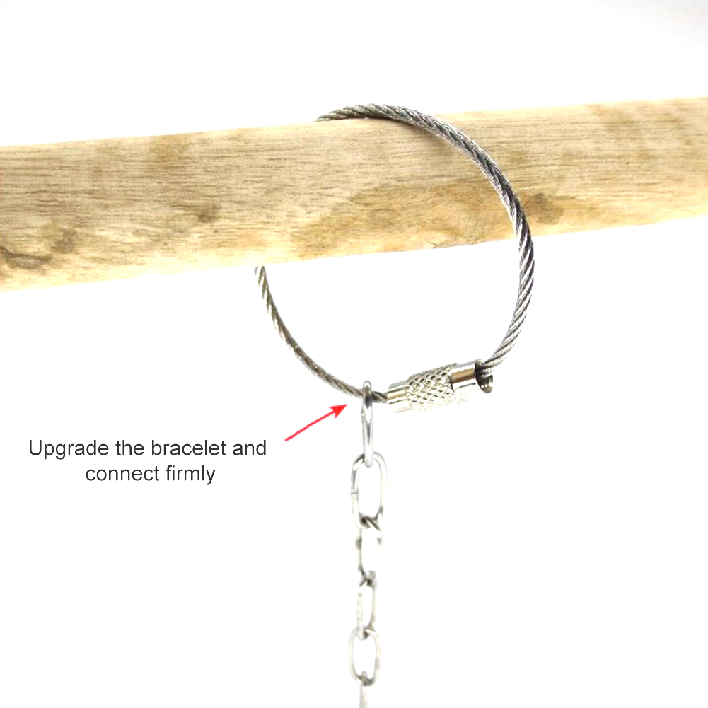 1Pcs Pet Parrot Leg Ring Ankle - Gymnastic Ring Wood 评论和价格